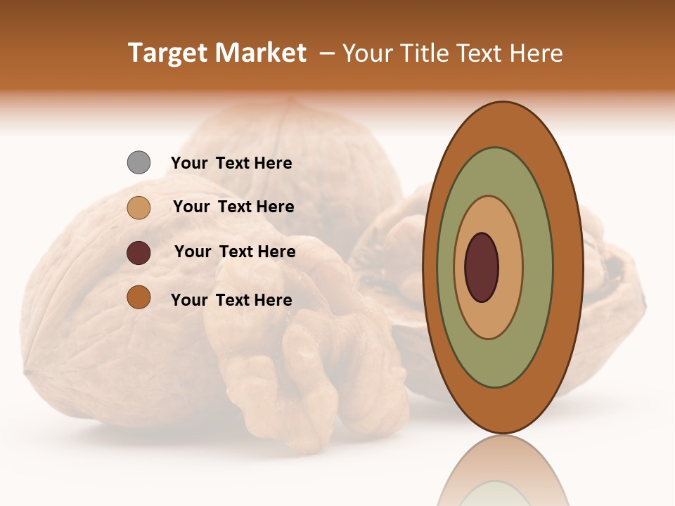 Nutty Seasonal Brain PowerPoint Template