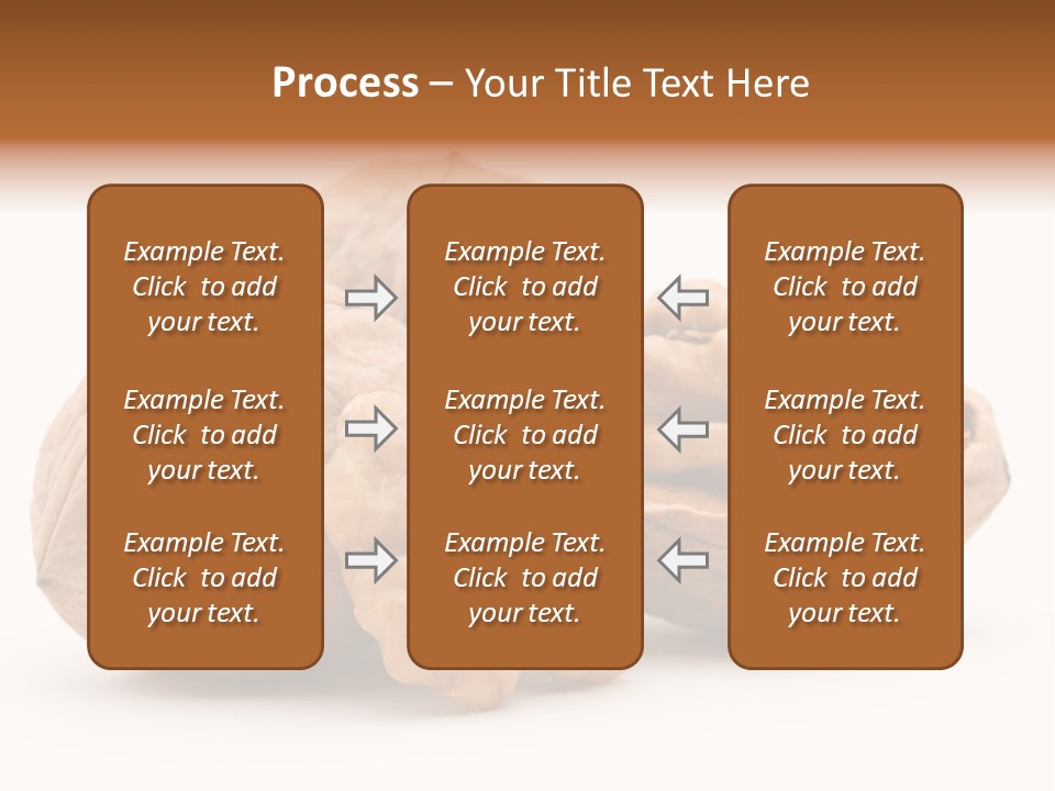Nutty Seasonal Brain PowerPoint Template