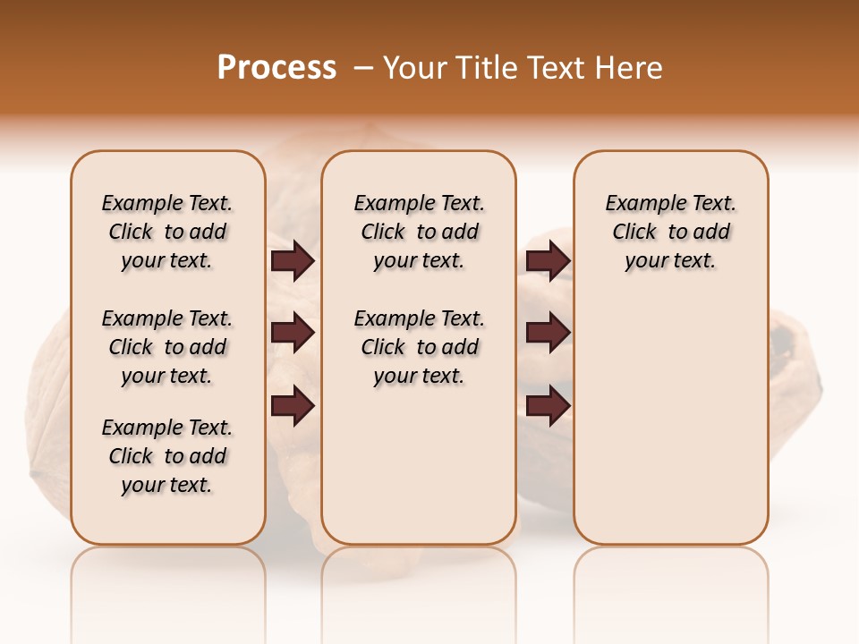 Nutty Seasonal Brain PowerPoint Template