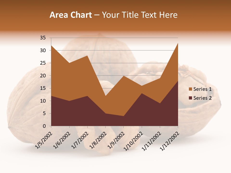 Nutty Seasonal Brain PowerPoint Template