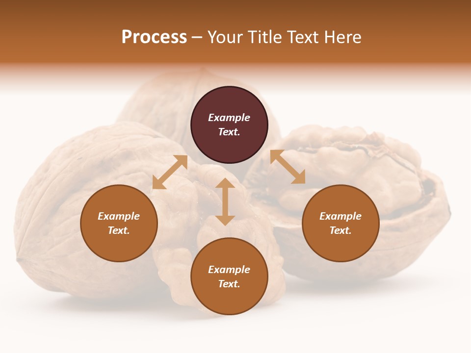 Nutty Seasonal Brain PowerPoint Template