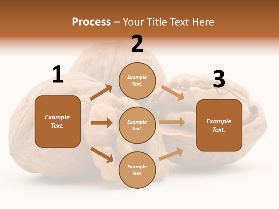 Nutty Seasonal Brain PowerPoint Template