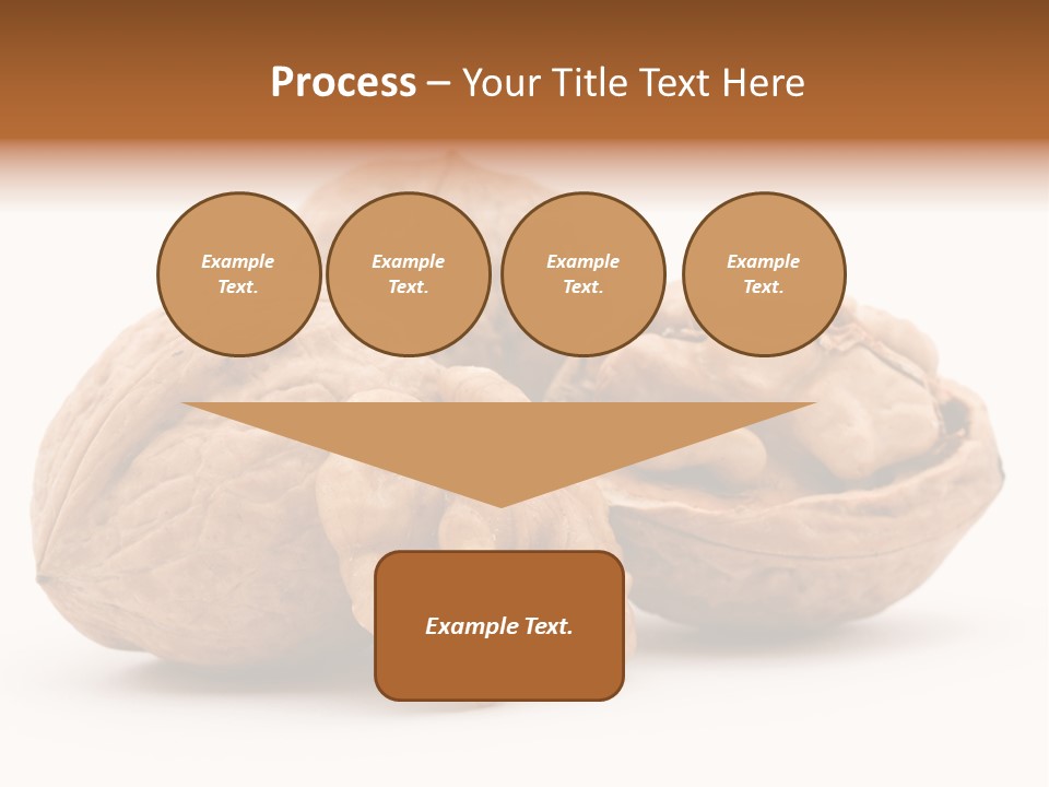 Nutty Seasonal Brain PowerPoint Template
