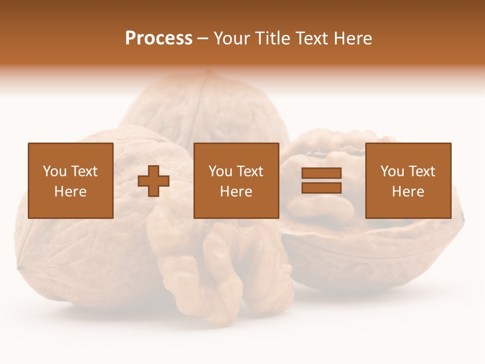 Nutty Seasonal Brain PowerPoint Template