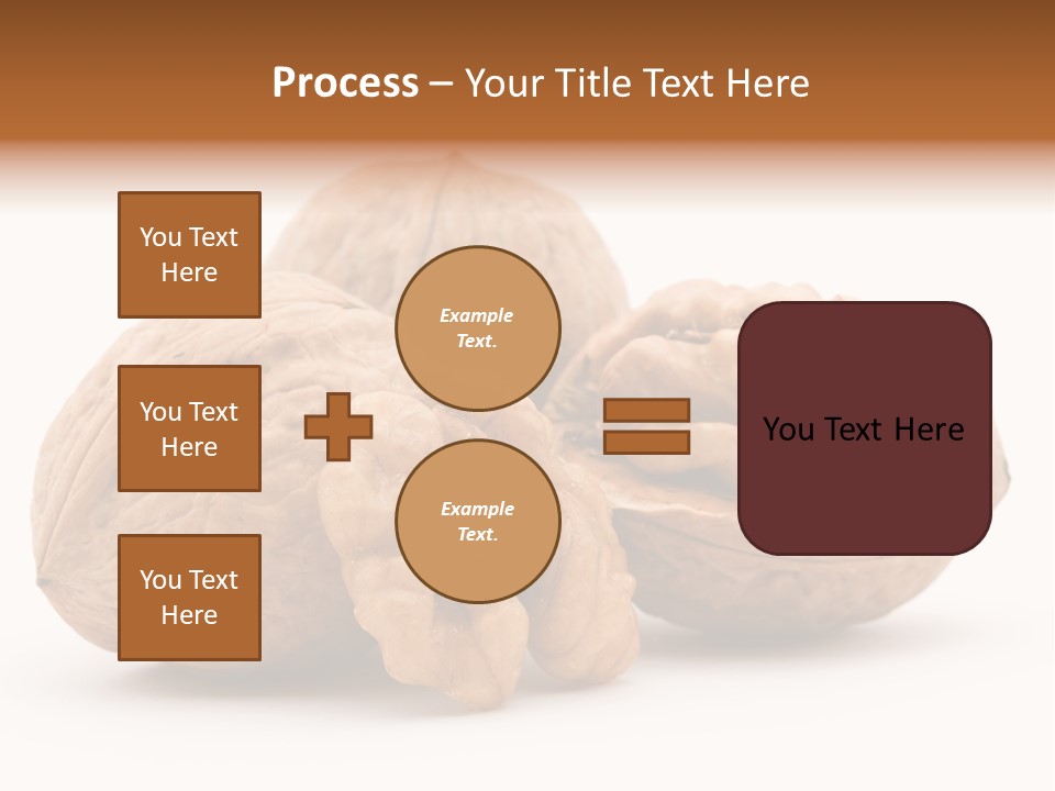 Nutty Seasonal Brain PowerPoint Template