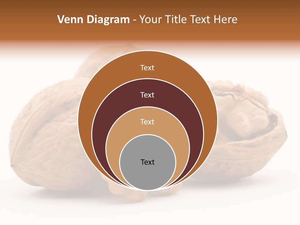 Nutty Seasonal Brain PowerPoint Template