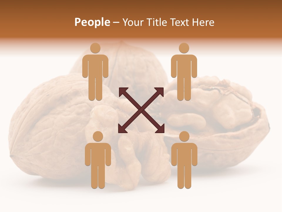 Nutty Seasonal Brain PowerPoint Template