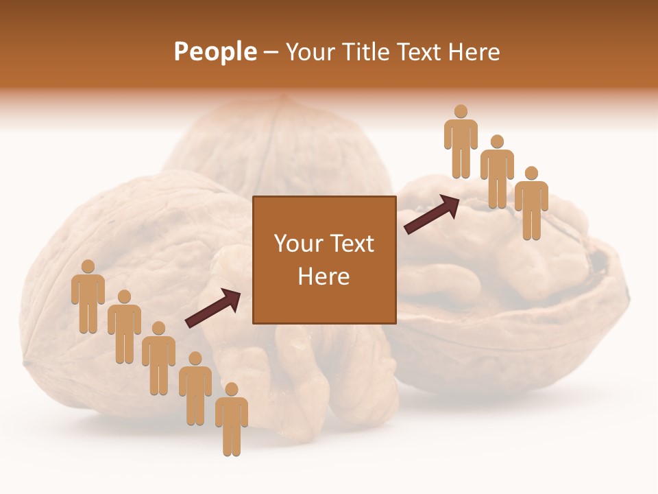 Nutty Seasonal Brain PowerPoint Template