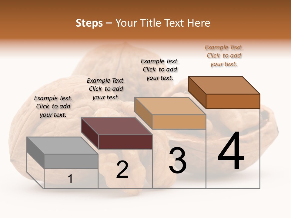 Nutty Seasonal Brain PowerPoint Template