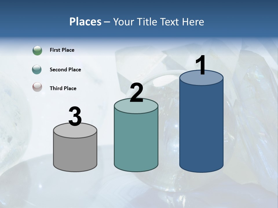 Background Glamour Mineral PowerPoint Template