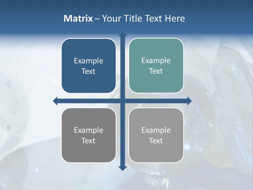 Background Glamour Mineral PowerPoint Template