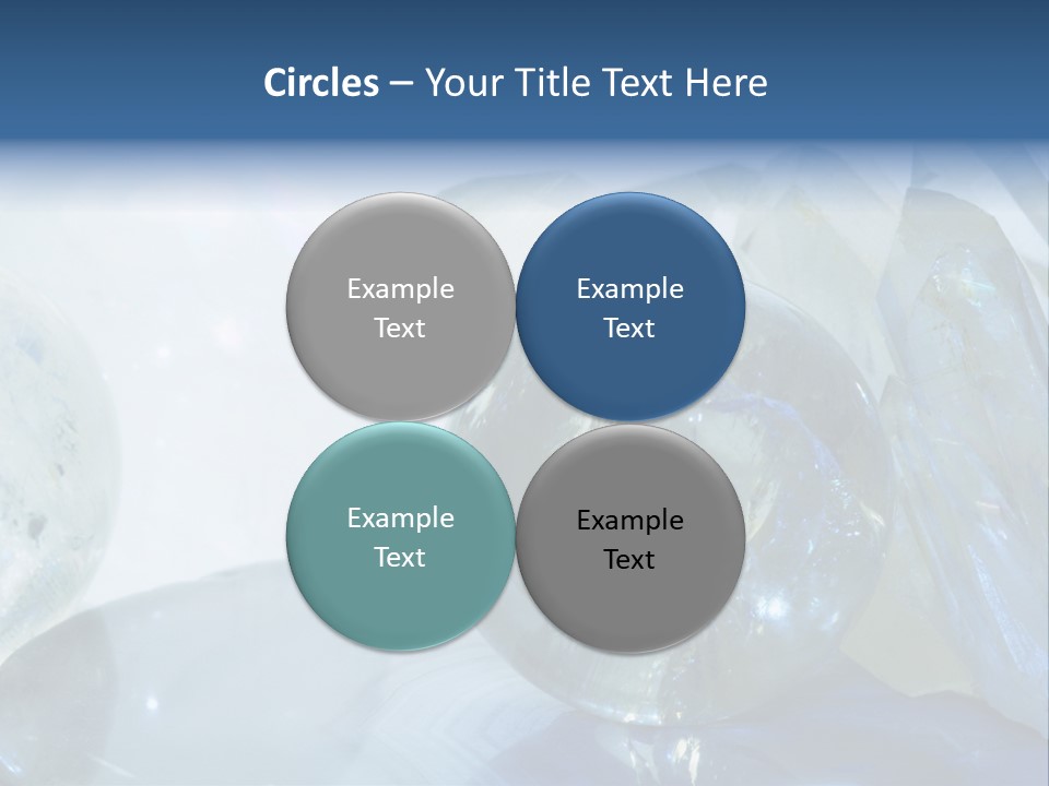 Background Glamour Mineral PowerPoint Template