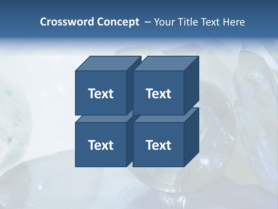 Background Glamour Mineral PowerPoint Template