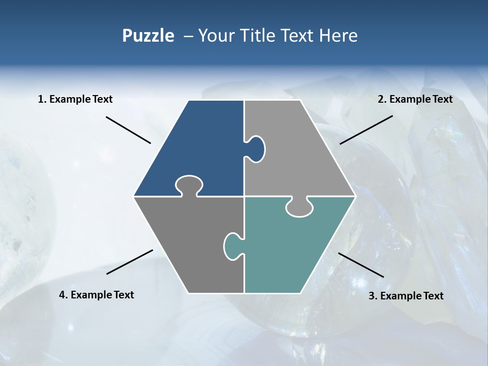 Background Glamour Mineral PowerPoint Template