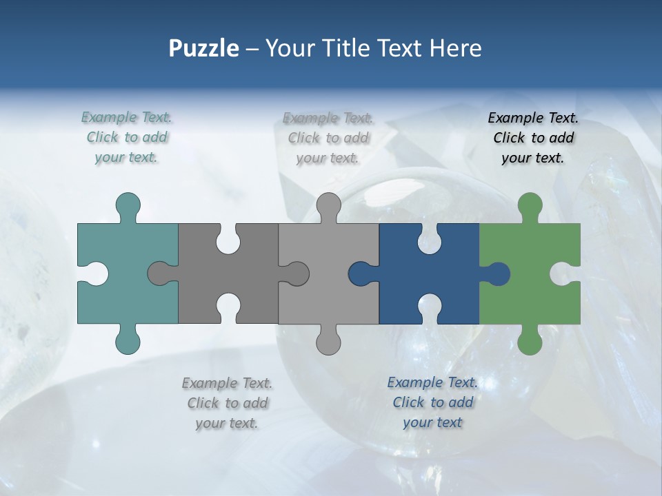 Background Glamour Mineral PowerPoint Template