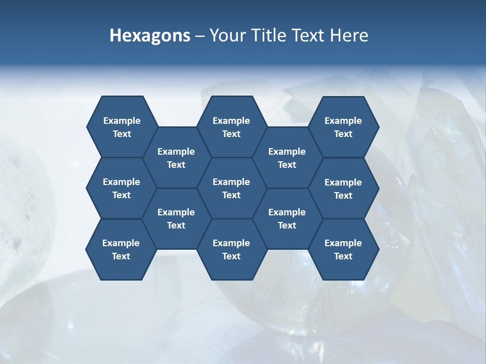 Background Glamour Mineral PowerPoint Template