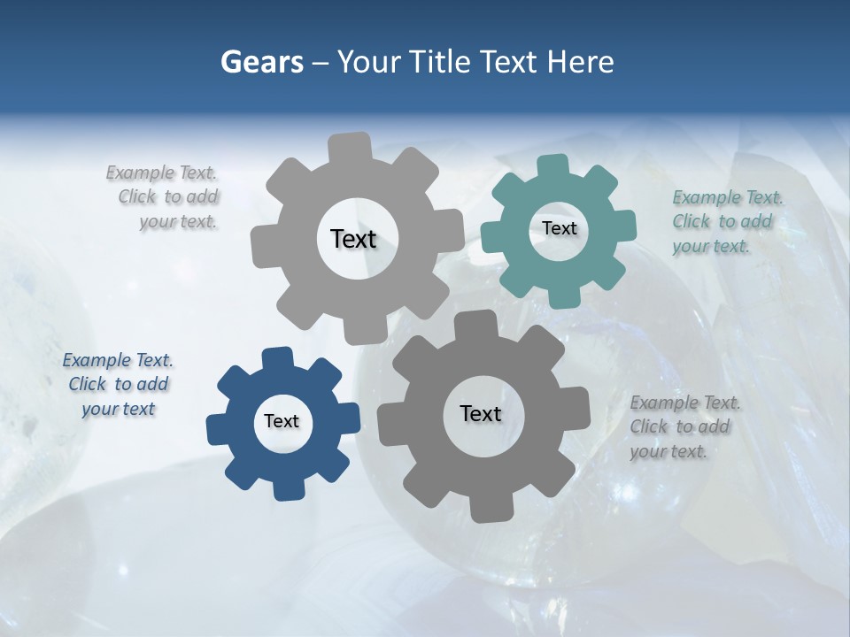 Background Glamour Mineral PowerPoint Template