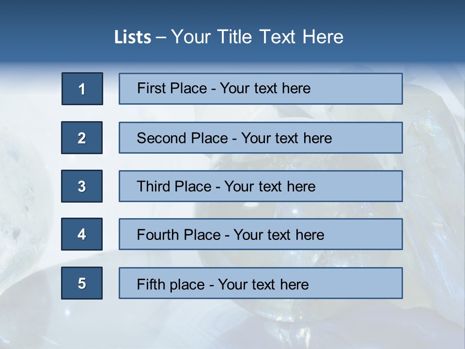 Background Glamour Mineral PowerPoint Template