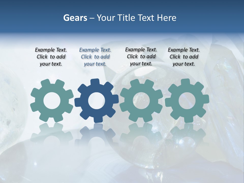 Background Glamour Mineral PowerPoint Template