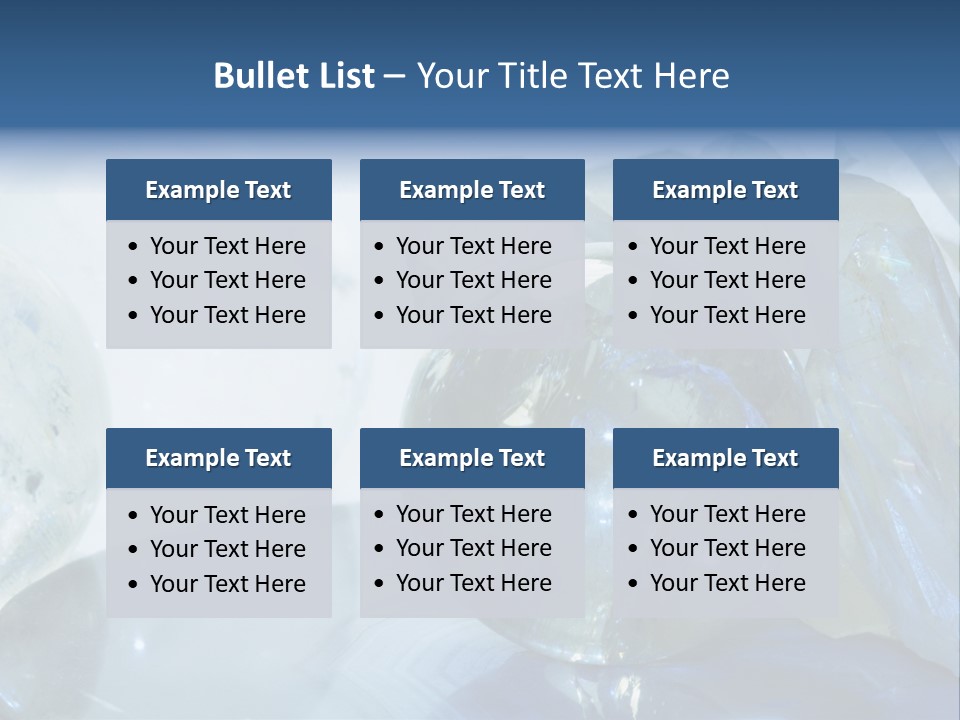 Background Glamour Mineral PowerPoint Template