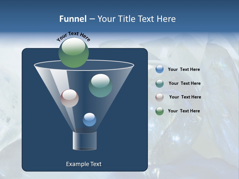 Background Glamour Mineral PowerPoint Template