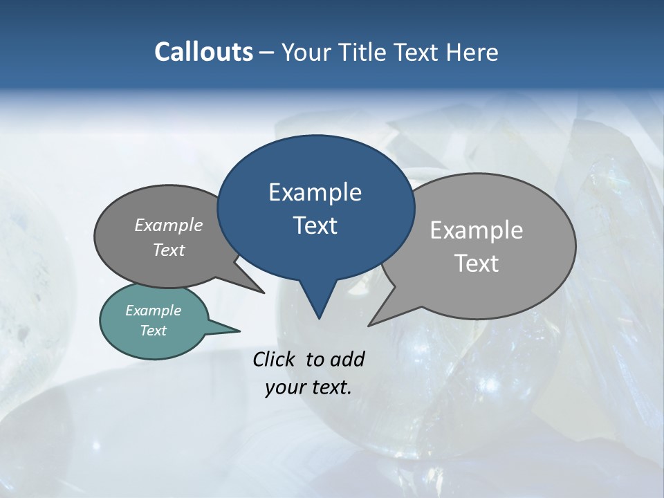 Background Glamour Mineral PowerPoint Template