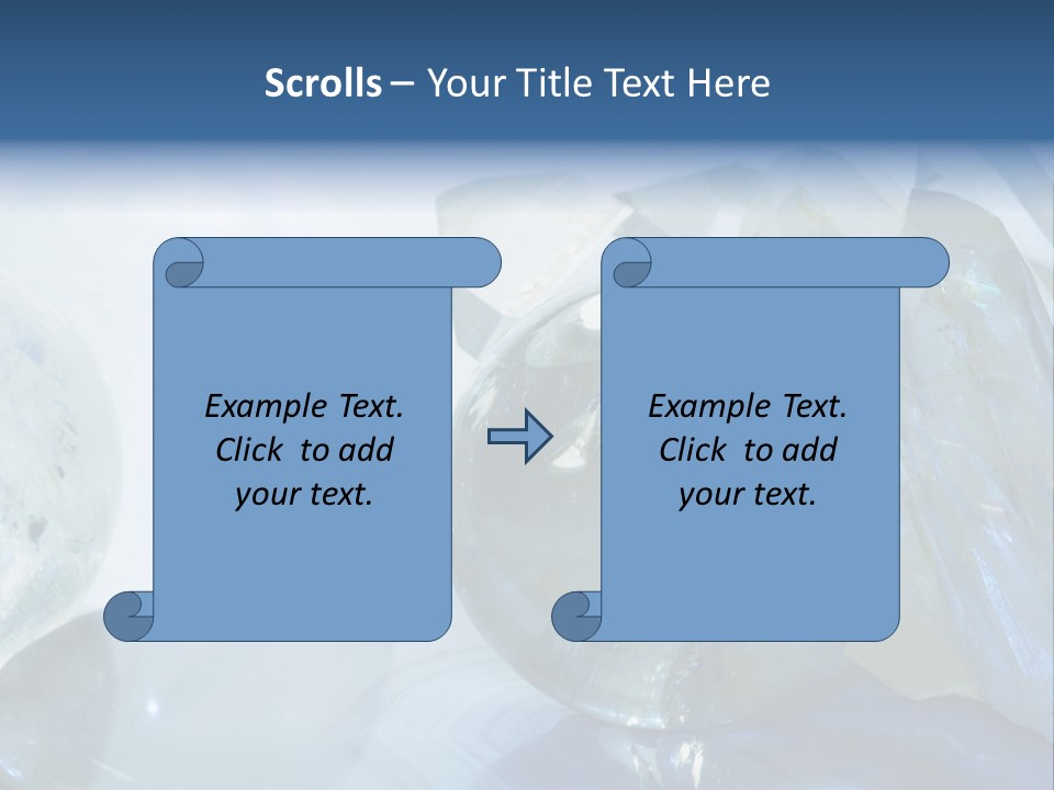 Background Glamour Mineral PowerPoint Template