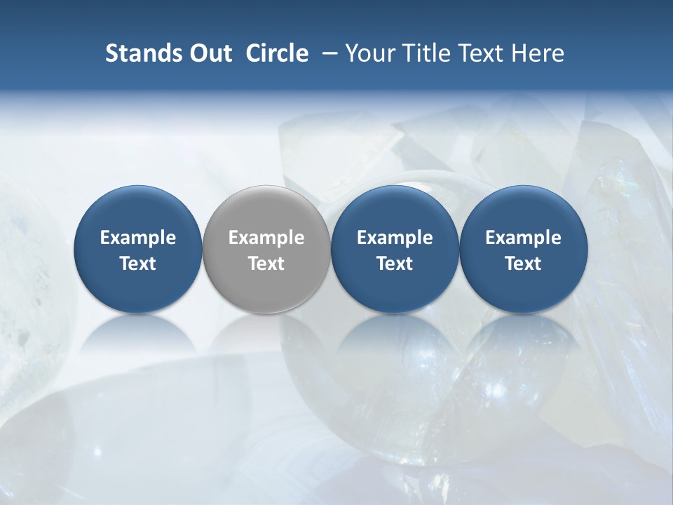 Background Glamour Mineral PowerPoint Template