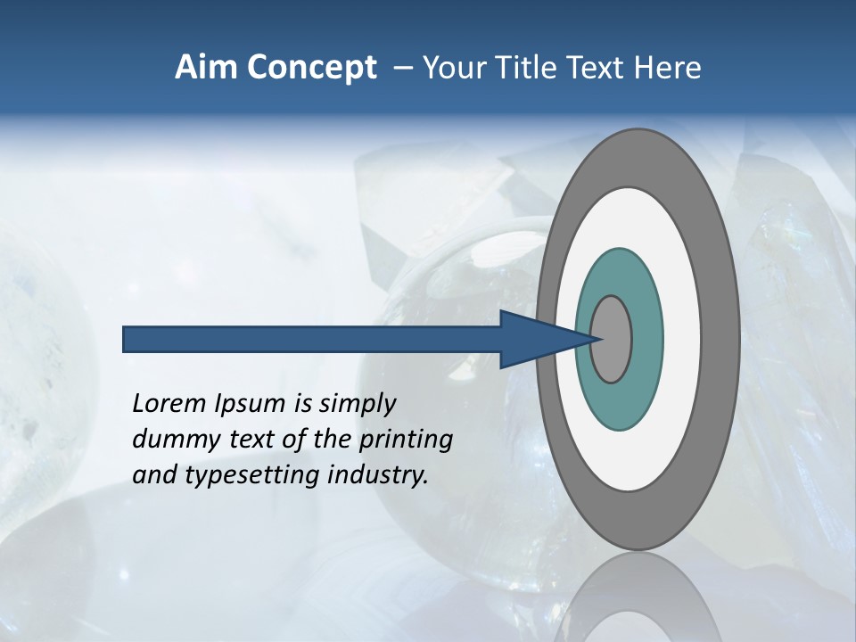 Background Glamour Mineral PowerPoint Template