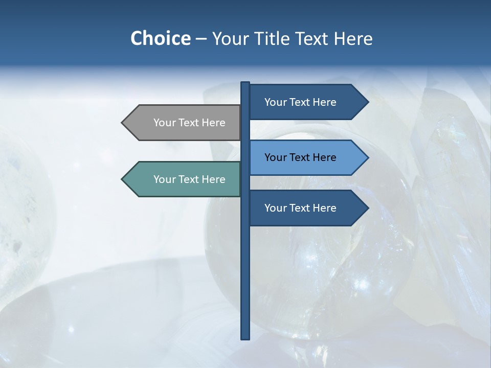 Background Glamour Mineral PowerPoint Template