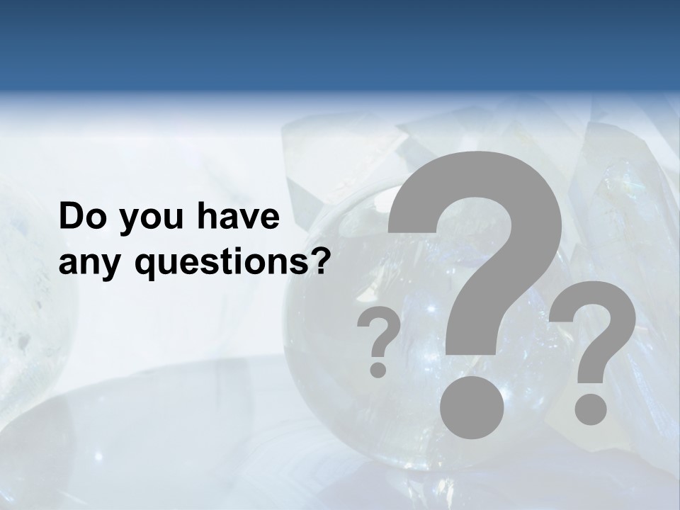 Background Glamour Mineral PowerPoint Template