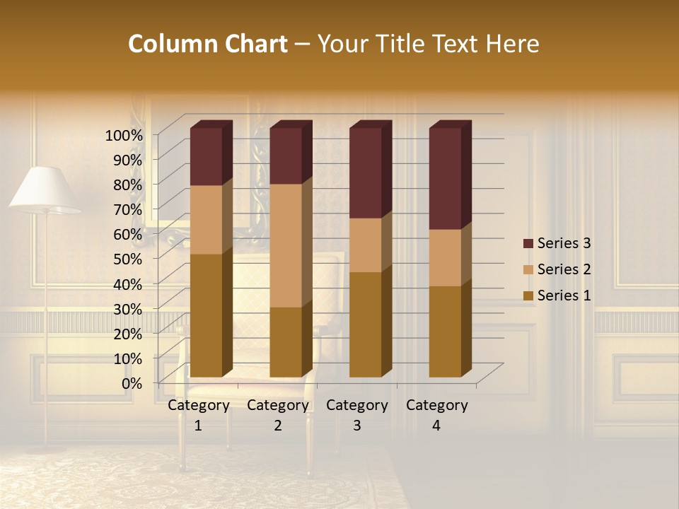 Nobility Room Wall PowerPoint Template