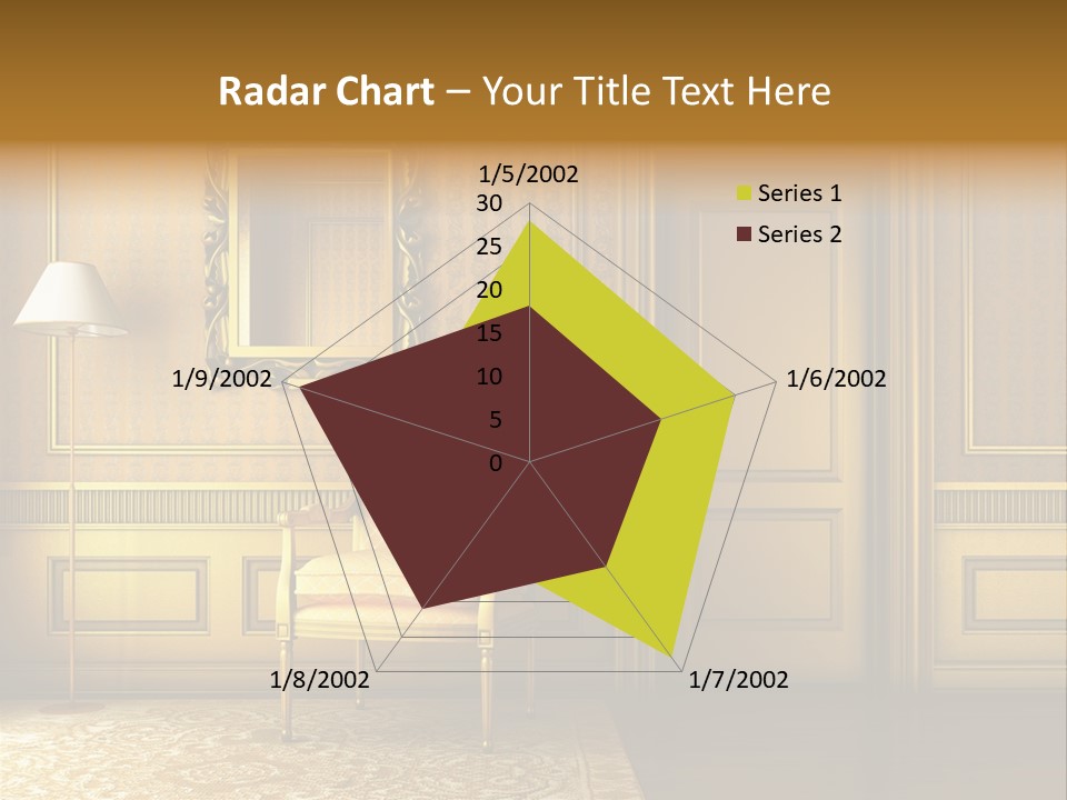 Nobility Room Wall PowerPoint Template