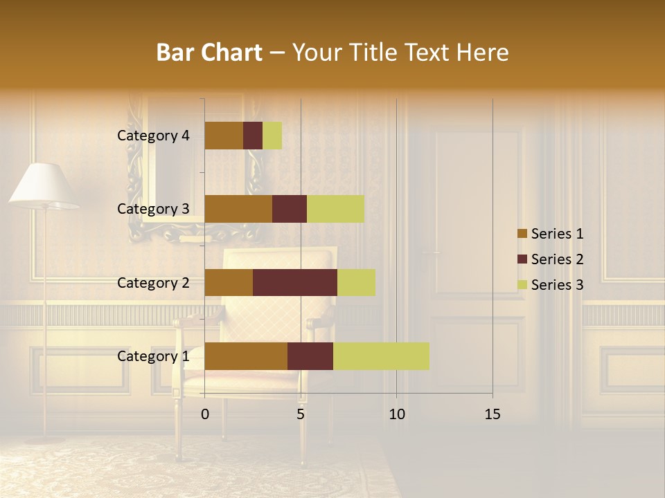 Nobility Room Wall PowerPoint Template