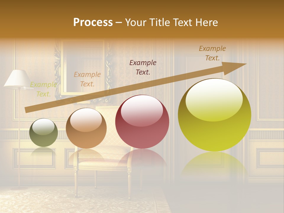 Nobility Room Wall PowerPoint Template