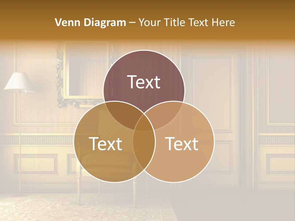 Nobility Room Wall PowerPoint Template