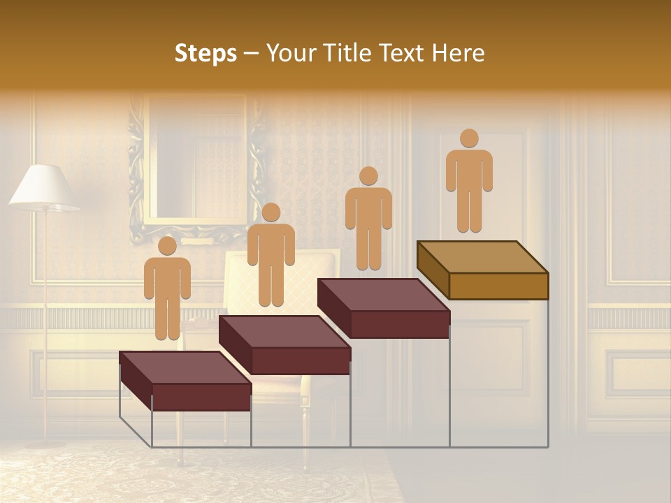Nobility Room Wall PowerPoint Template