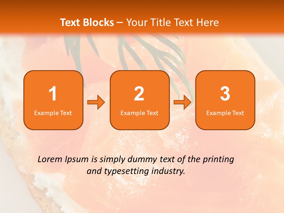 Serve Butter Prepared PowerPoint Template