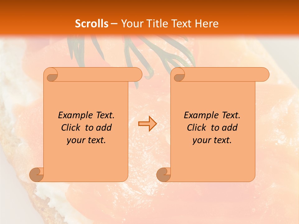 Serve Butter Prepared PowerPoint Template