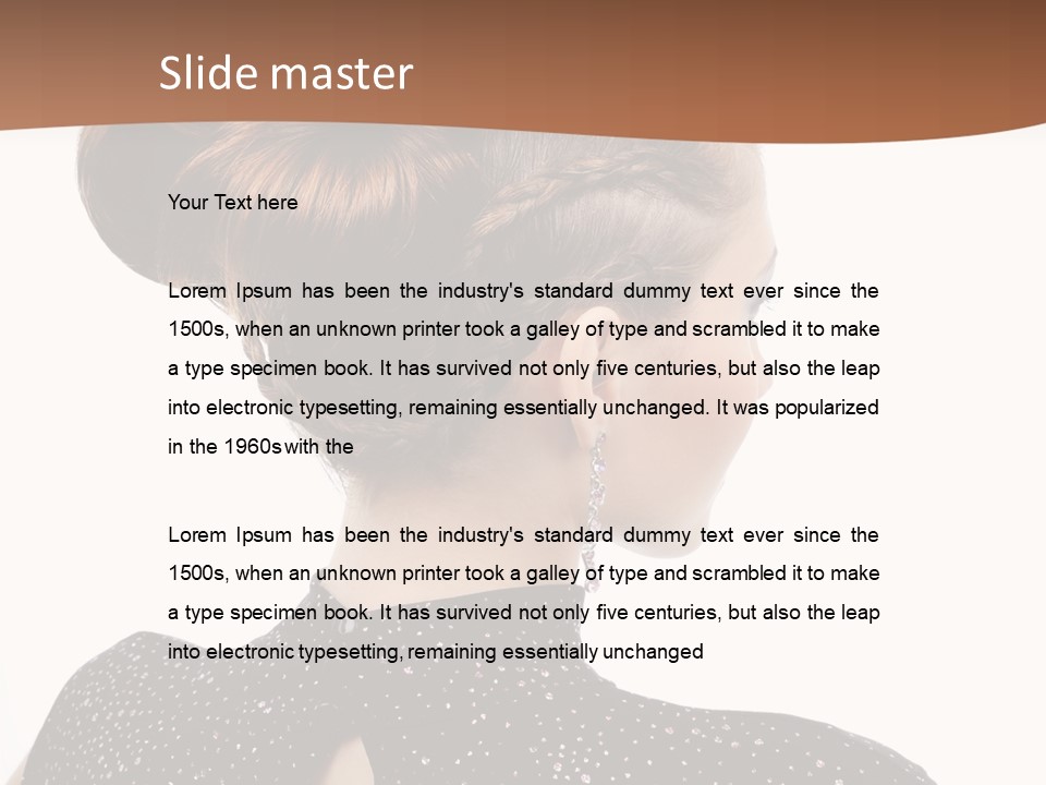 Modern Cute Elegance PowerPoint Template