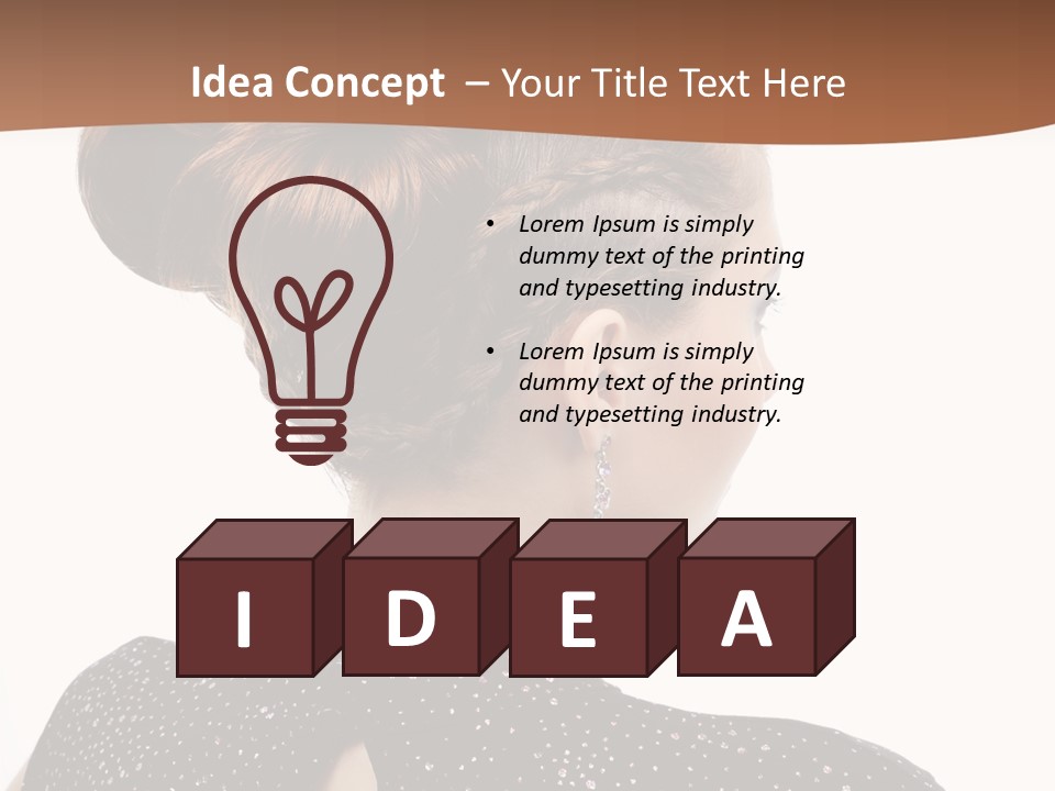 Modern Cute Elegance PowerPoint Template