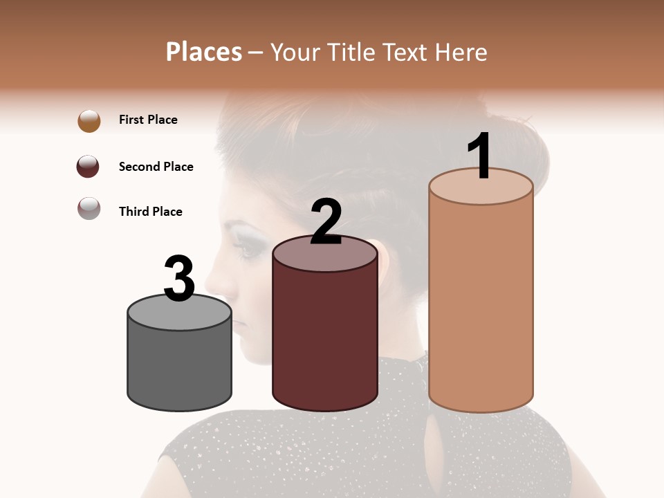 Sunset Yellow Bush PowerPoint Template