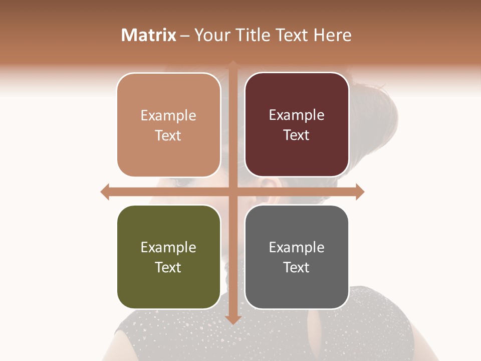 Sunset Yellow Bush PowerPoint Template
