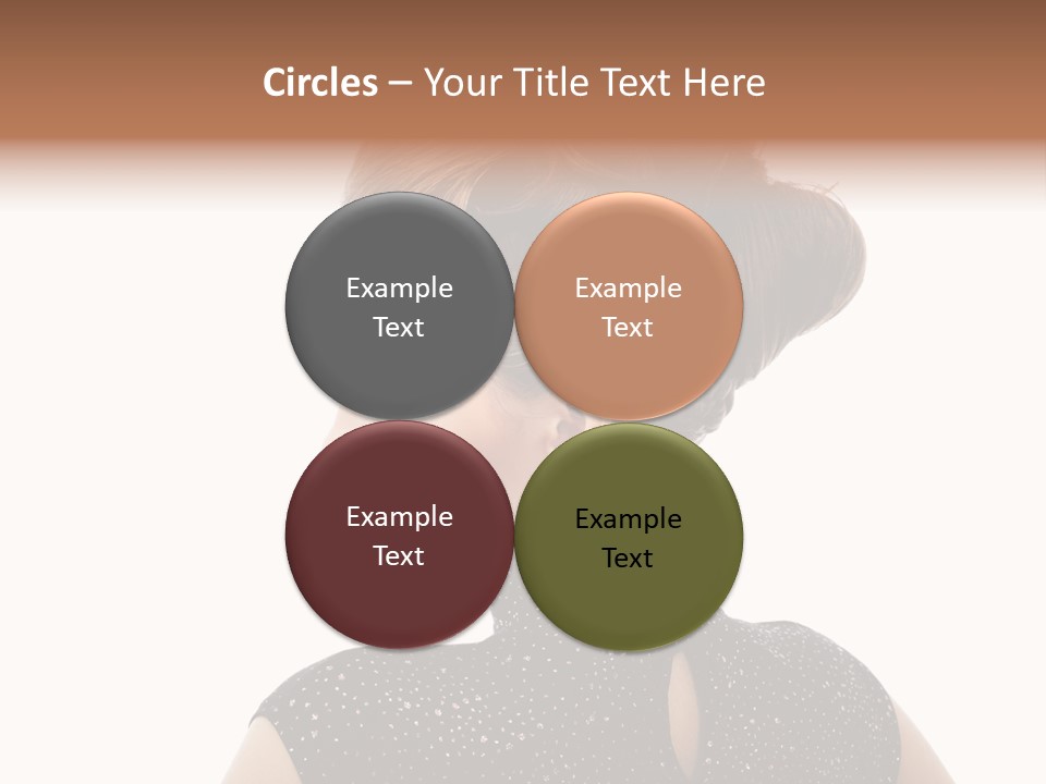 Sunset Yellow Bush PowerPoint Template