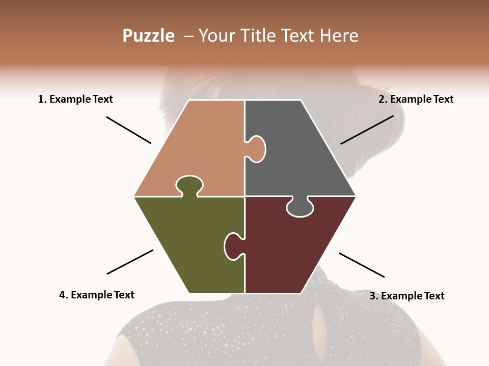 Sunset Yellow Bush PowerPoint Template