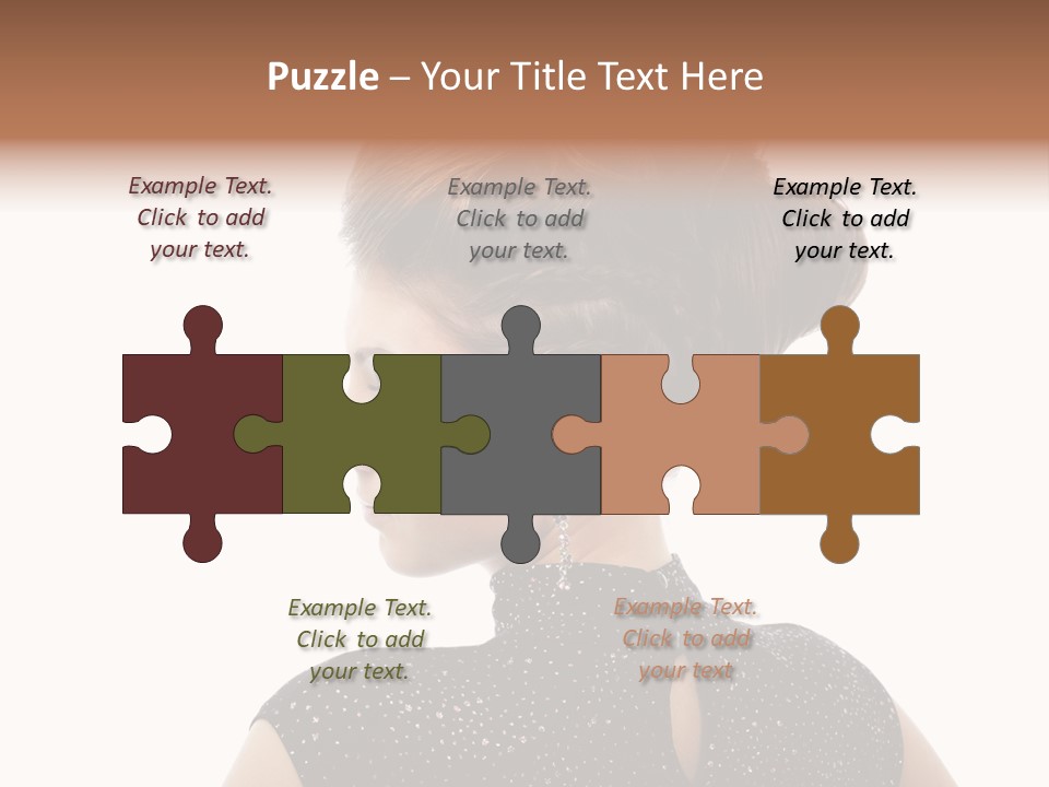 Sunset Yellow Bush PowerPoint Template