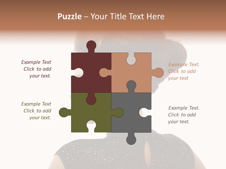 Sunset Yellow Bush PowerPoint Template