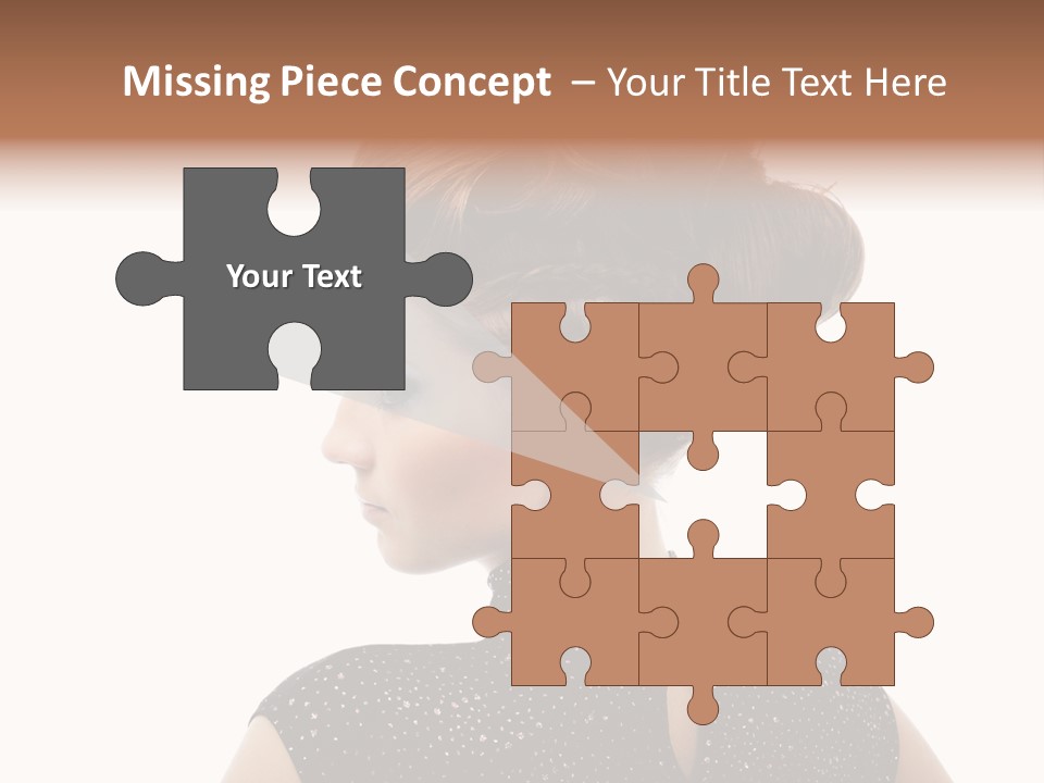 Sunset Yellow Bush PowerPoint Template