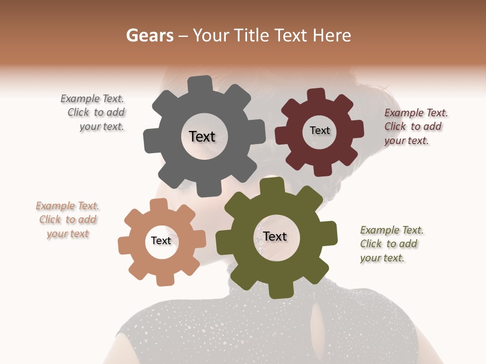 Sunset Yellow Bush PowerPoint Template