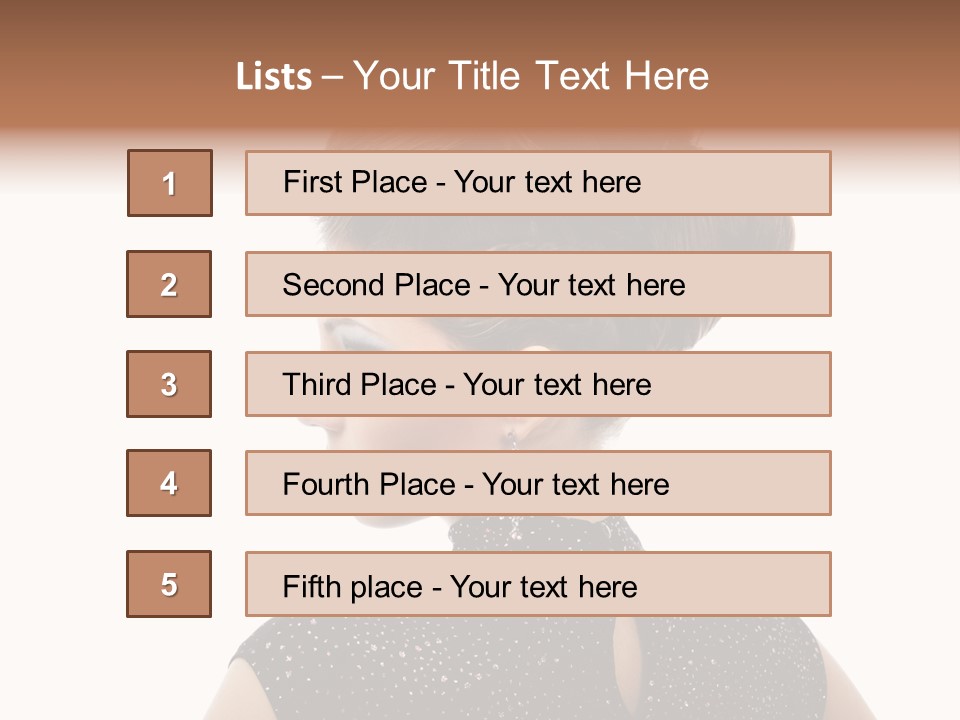 Sunset Yellow Bush PowerPoint Template
